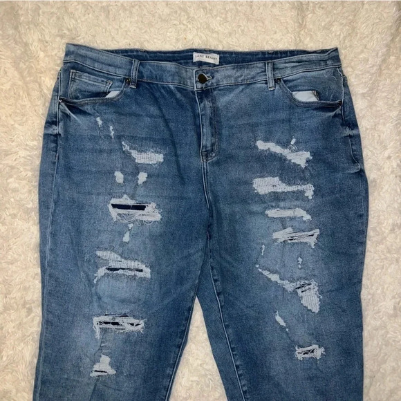 Lane Bryant Distressed Size 24 Jeans - Picture 3 of 5